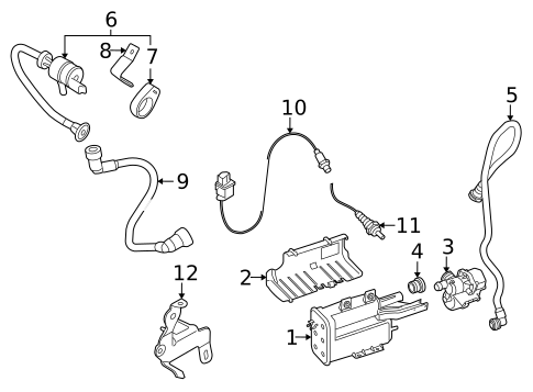 Emission Components for 2013 Mini Cooper #1