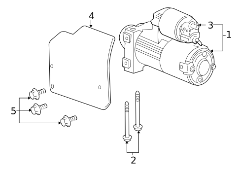 Starter for 2009 Pontiac G8 #0