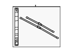 61619478361 - Body: Wiper Blade for BMW Image