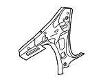 G62406LBMA - Body: Inner Hinge Pillar for Nissan: Sentra Image