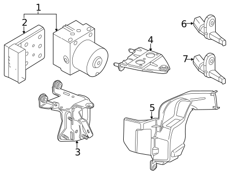ABS Components for 2012 Volkswagen Jetta #0