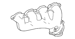 12713621 - : Part# 12713621 F (S)Manifold for Cadillac: Escalade, Escalade ESV Image