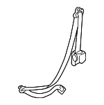 GD7A57790D29 - Electrical: Belt &amp; Retractor for Mazda: 626 Image
