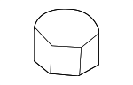 1310110001 - Suspension: Stabilizer Link Nut for Kia Image