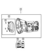 68003110AC - NAG1; W5A580; 5-Speed; Automatic Transmission: With Torque Converter Transmission Kit for Mopar Image