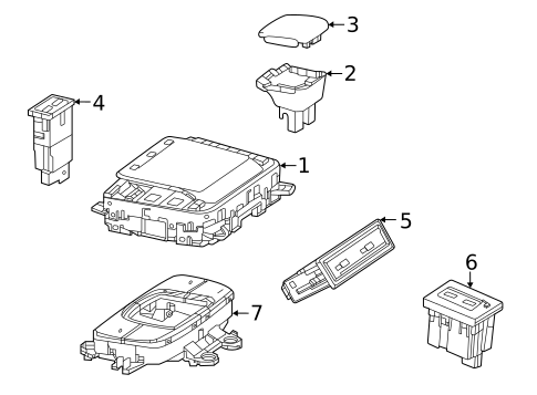 Automatic Transmission Components for 2022 Mercedes-Benz GLB 250 #0