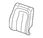 GD9Z54632A22H - Body: Seat Back Pad for Lincoln: Continental Image