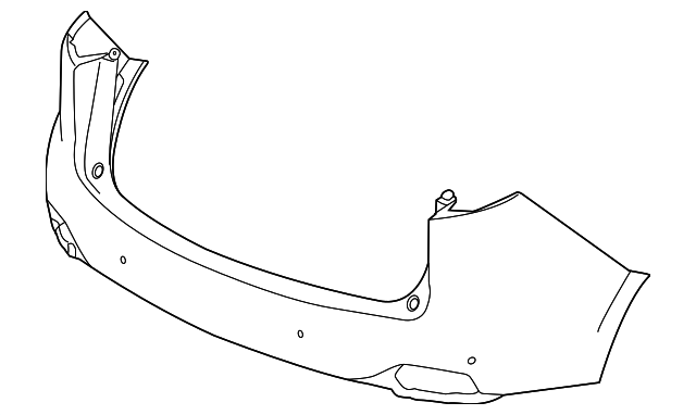 パーツ 6770di2 2022-2025 Acura RDX Bumper Cover 04711-TJB-A30ZZ | OEM Parts Online