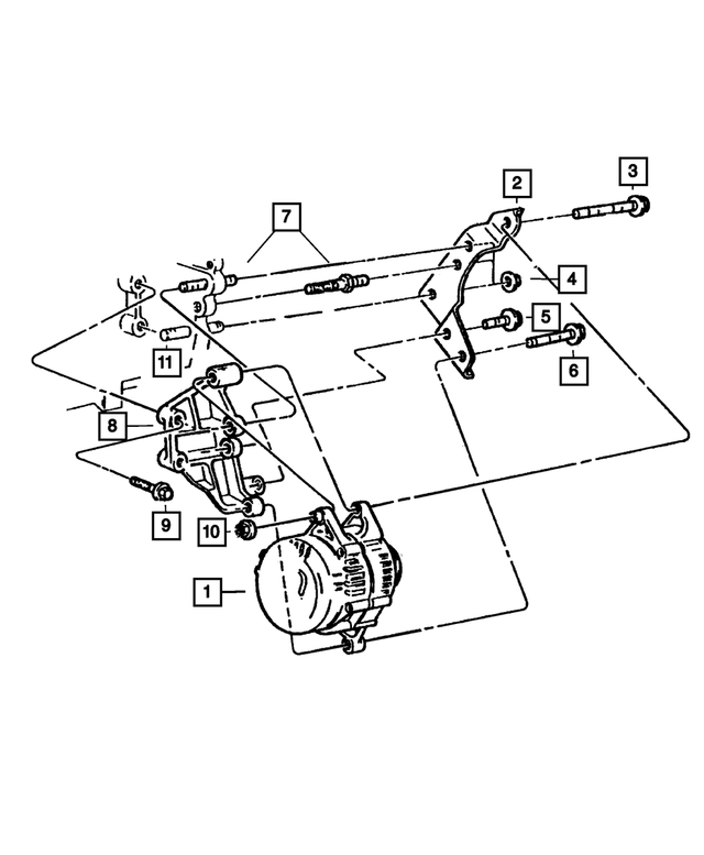 6502134 - : Hex Flange Head Bolt for Mopar Image