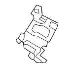 39106TR0L11 - Entertainment &amp; Telematics: Radio Bracket for Honda Image