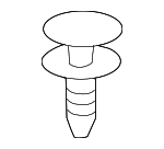 MB475404 - Body: Bumper Cover Retainer for Chrysler: Sebring | Dodge: Avenger, Stratus Image