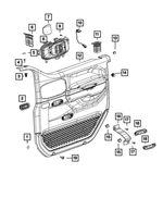 68518526AA - Interior Trim: Lock Washer for Mopar Image