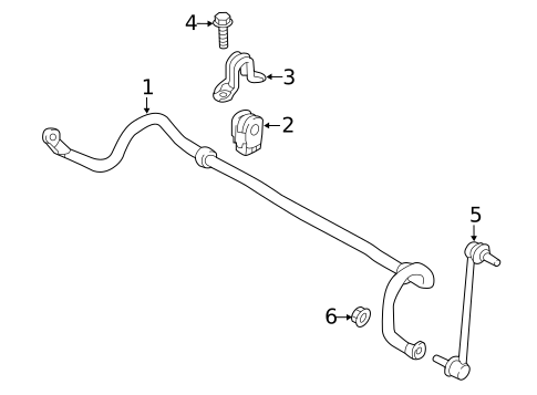 Stabilizer Bar & Components for 2022 Nissan LEAF #0