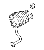 287113T410 - : Rear Muffler for Kia Image