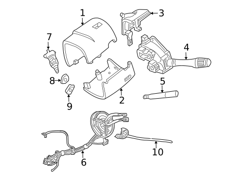 Switches, Solenoids & Actuators for 2004 Mercury Marauder #0