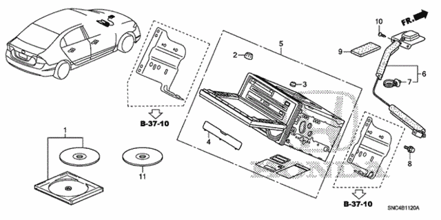 Navigation System for 2006 Honda Civic #0