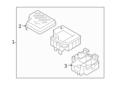 Electrical Components for 2012 Hyundai Santa Fe #1