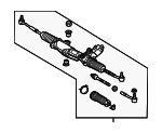 2194601000 - Steering: Steering Gear for Mercedes-Benz Image