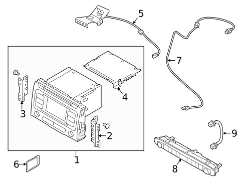 Navigation System for 2020 Kia Sedona #0
