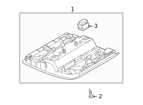 Overhead Console for 2022 Mazda MX-30 EV #0
