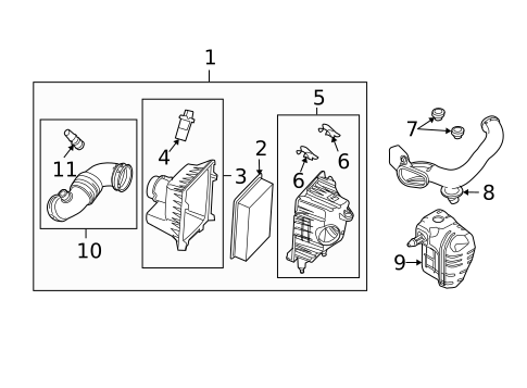 Filters for 2010 Mercury Mariner #0