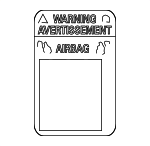 FE0157K92A - Body: Caution Label for Mazda Image