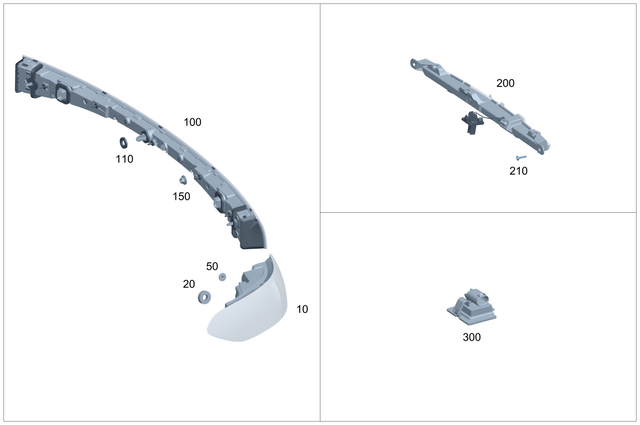 2968261600 - Electr. System: Seal, Lamp Housing for Mercedes-Benz Image image