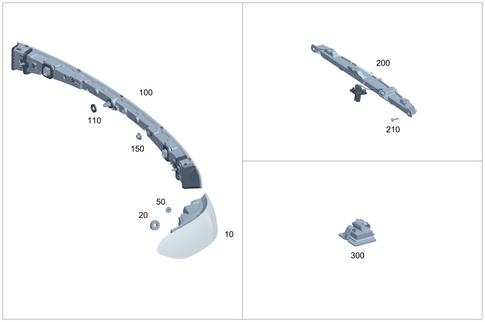 Rear/Side Lighting for 2025 Mercedes-Benz Maybach EQS 680 SUV #0
