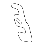 51247177487 - Body: Catch Plate for BMW: 428i, 428i xDrive, 430i, 430i xDrive, 435i, 435i xDrive, 440i, 440i xDrive, M4 Image