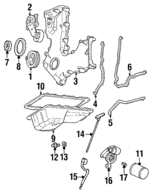 F7AZ6750AA - Engine: Dipstick for FORD Image