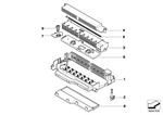 61138364532 - : Fuse Carrier, Top for BMW Image