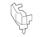 8711448140 - HVAC: Auxiliary Heater Cover for Toyota: Corolla, RAV4, RAV4 Prime Image