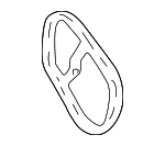 PY8W15159 - Cooling System: Engine Coolant Bypass Hose Gasket for Mazda Image