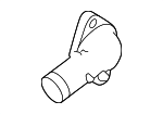 PY8W15172 - Cooling System: Thermostat Cover for Mazda Image