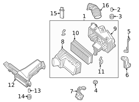 Filters for 2014 Nissan Pathfinder #0