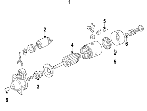 Starter for 2015 Nissan Quest #1