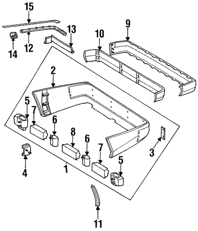 1248852411 - Body: Cover Plate for Mercedes-Benz Image