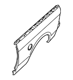 68365022AA - Body: Side Panel for Ram: 2500, 3500 Image