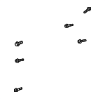 9CF600516B - Body: Side Bracket Screw for Mazda: 2, 3, 5, 6, CX-3, CX-30, CX-5, CX-50, CX-7, CX-70, CX-9, CX-90, Miata, MPV, MX-30 EV, MX-5 Miata, Protege, Protege5, RX-8 Image