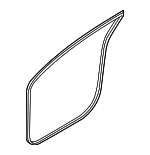 82120J0000 - Body: Weather-strip On Body for Hyundai: Accent Image