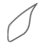 82140J0000 - Body: Door Weather-strip for Hyundai: Accent Image