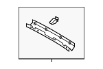 8F0864407ACA9 - Body: Rear Trim for Audi: A5, A5 Quattro, RS5, S5 Image