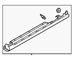 C23651P40D50 - : Rocker Molding - Passenger Side (RH) for Mazda: 5 Image