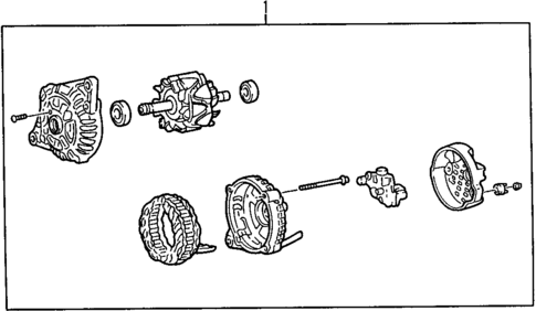 Alternator for 2011 Kia Sedona #1