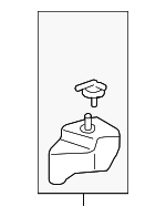 164700P030 - : Expansion Tank for Toyota: Venza Image