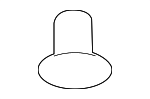 1420608250B - Body: Outer Molding Clip for Hyundai Image