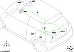 61129364721 - Vehicle Electrical System: Rep. Module, Camera-Based Driver Support for Mini: Cooper, Cooper ALL4, Cooper S, Cooper S ALL4, JCW, JCW ALL4, JCW GP Image image