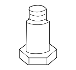 N91269501 - Electrical: Center Belt Assembly Upper Bolt for Porsche Image