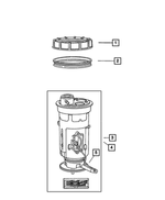 68024546AI - : Fuel Pump/Level Unit Module Kit for Dodge: Dakota Image