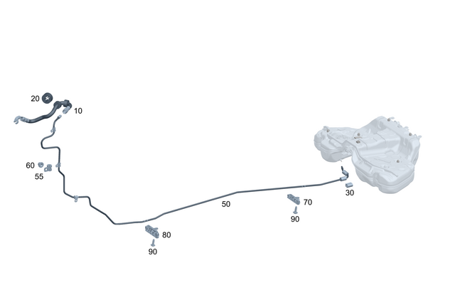 4995937764 - Fuel System: Line Fastener for Mercedes-Benz: AMG GT 43, AMG GT 55, AMG GT 63 Pro, E300, E350, E43 AMG, E53 AMG, E63 AMG S, SL43 AMG, SL55 AMG, SL63 AMG, SL63 AMG S E Performance Image image